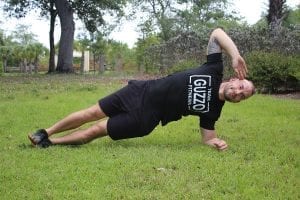 Side Plank with Rotation 1