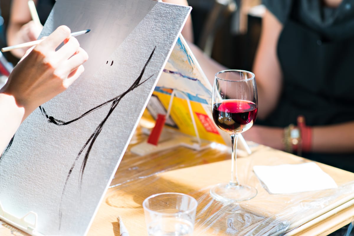 Wine and Paint Class