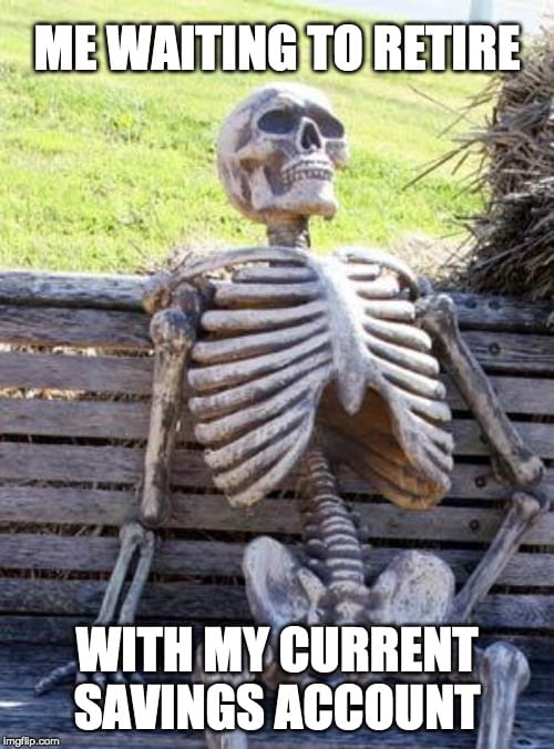 Waiting Skeleton Meme