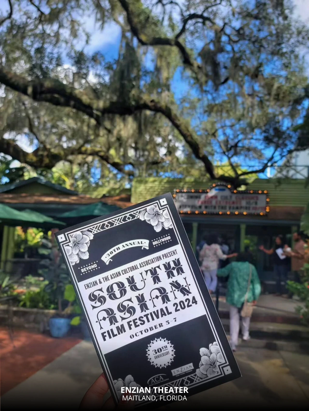 South Asian Film Festival ticket at Enzian Theater – free things to do in Orlando