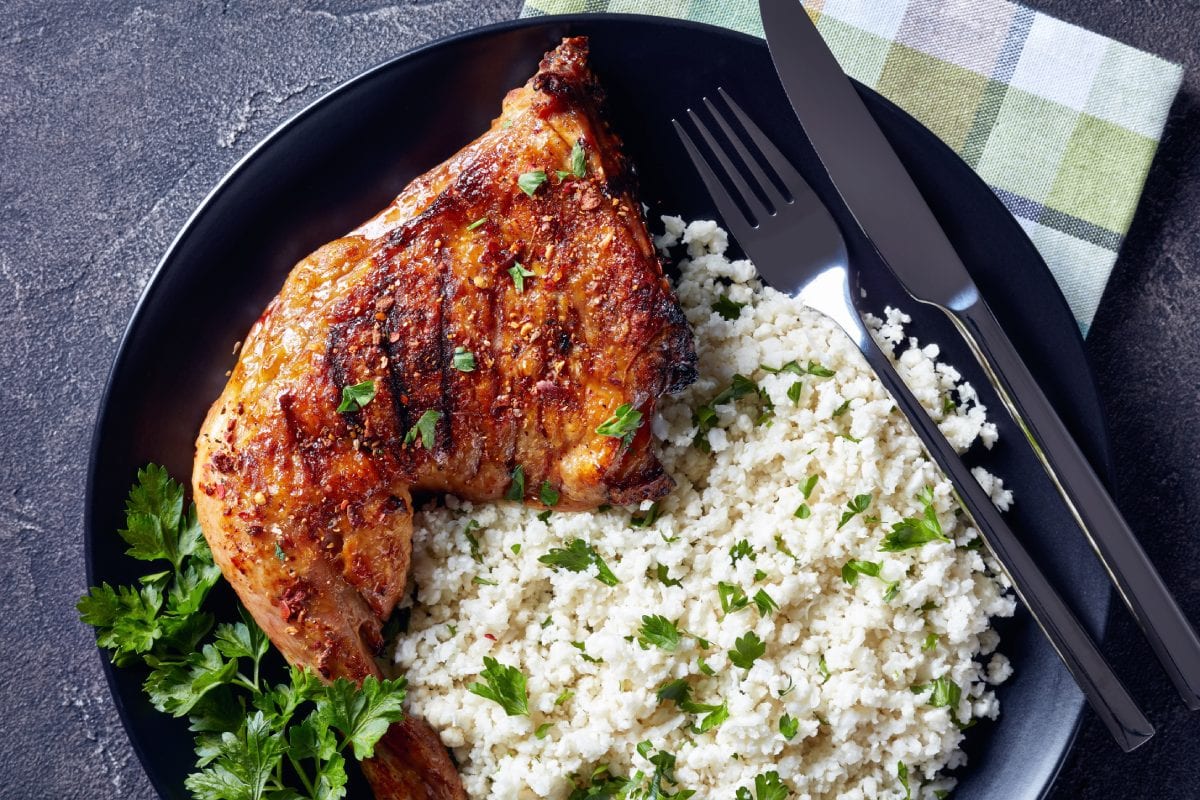 Chicken Fried Cauliflower Rice