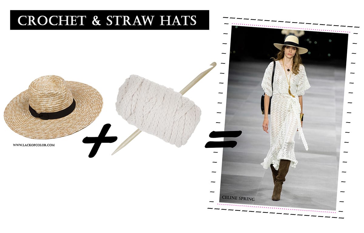 Crochet & Straw Hats
