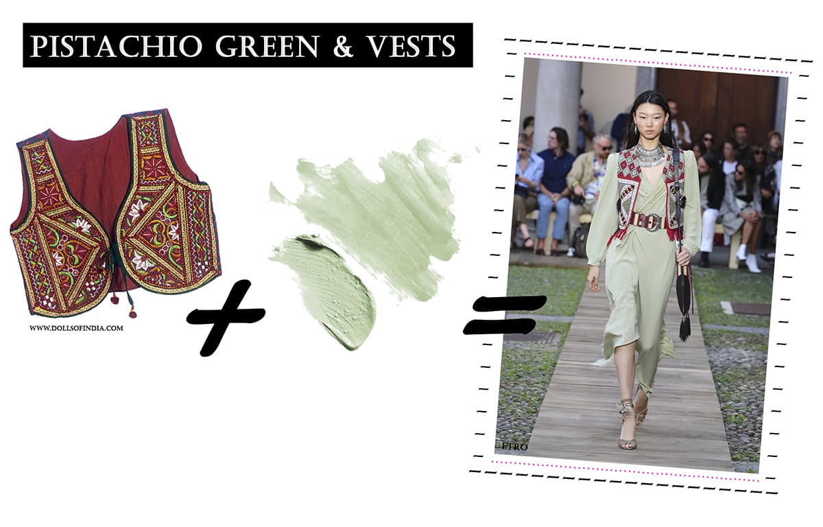 Spring Fashion Trends 2020 - Pistachio Green & Vests
