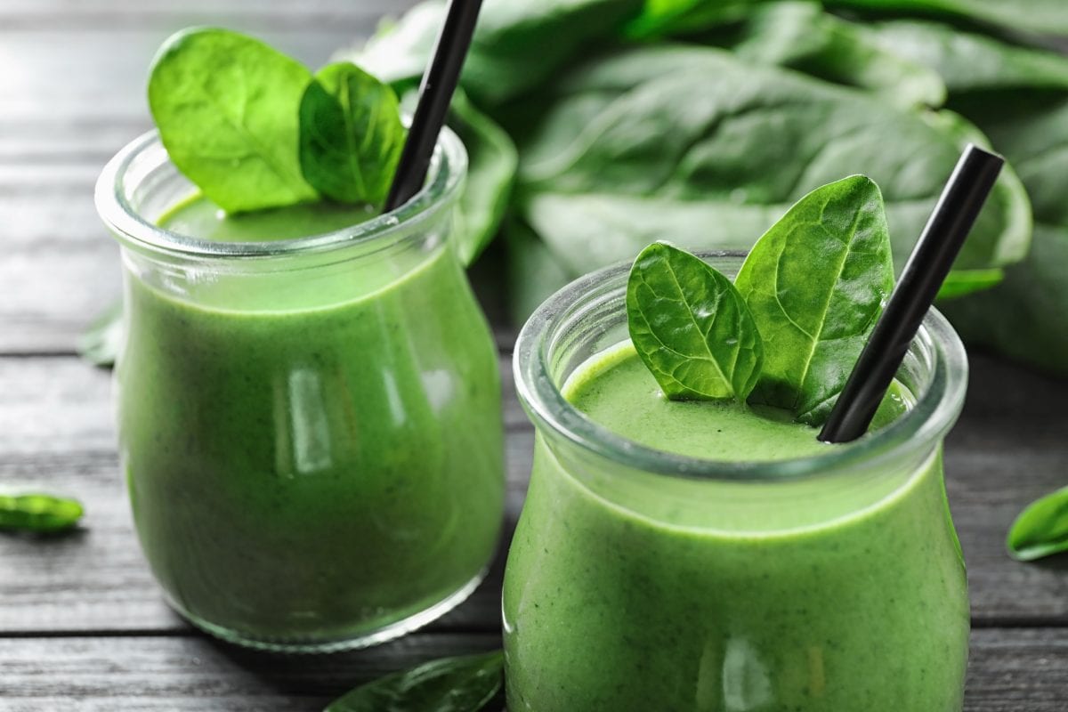 Green Plant Based Smoothie
