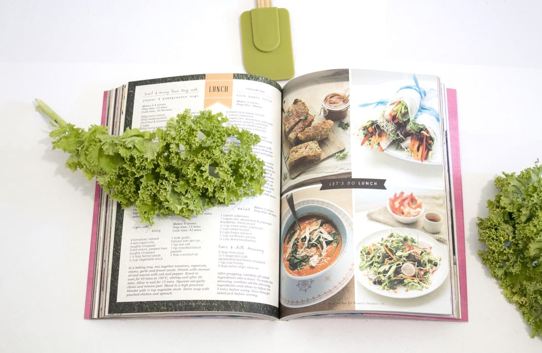 Cookbook and Kale