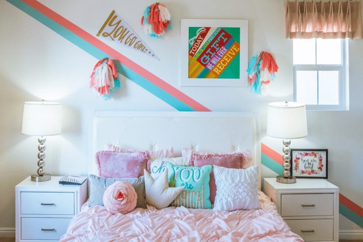 Colorful and Girly Room