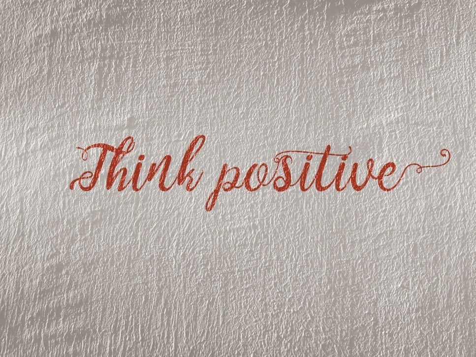 Think Positive Quote