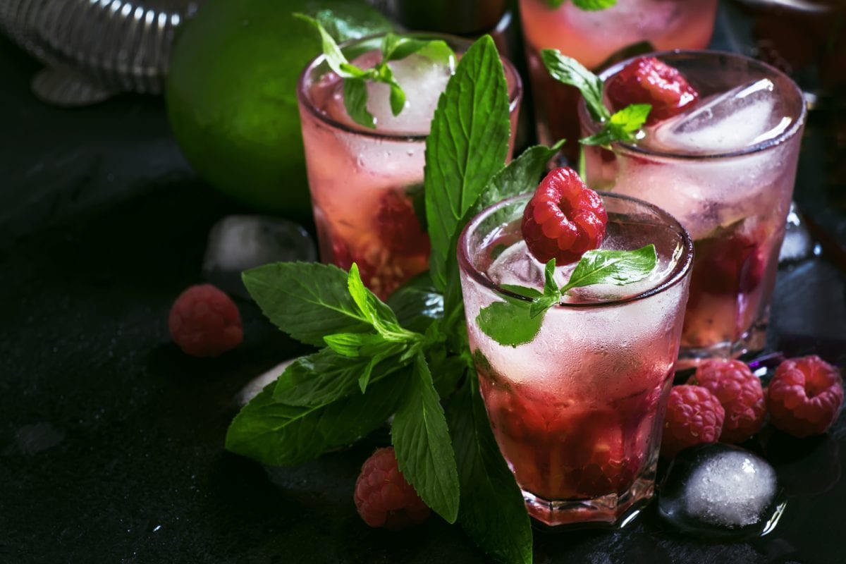 Raspberry Lemonade Mojito