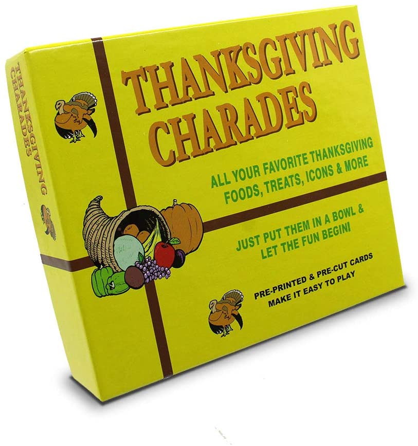 Thanksgiving gifts family charades game