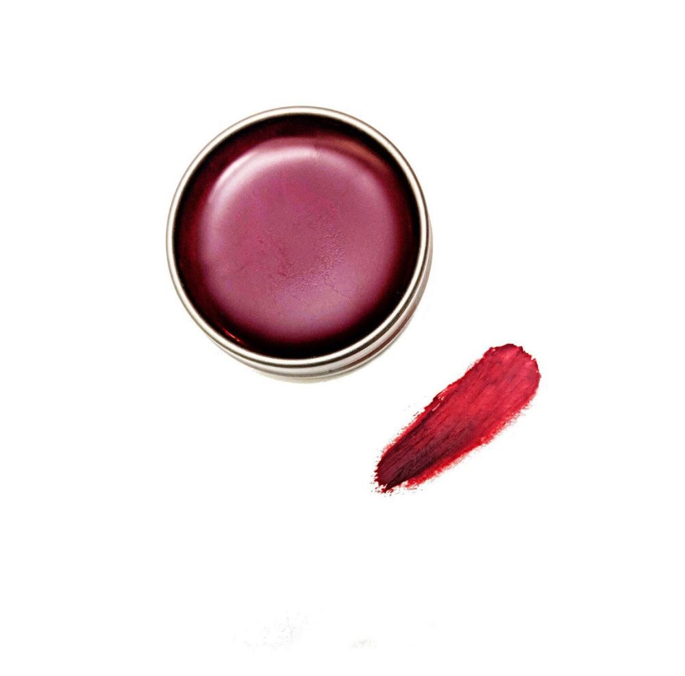 zero waste makeup red vegan lipstick