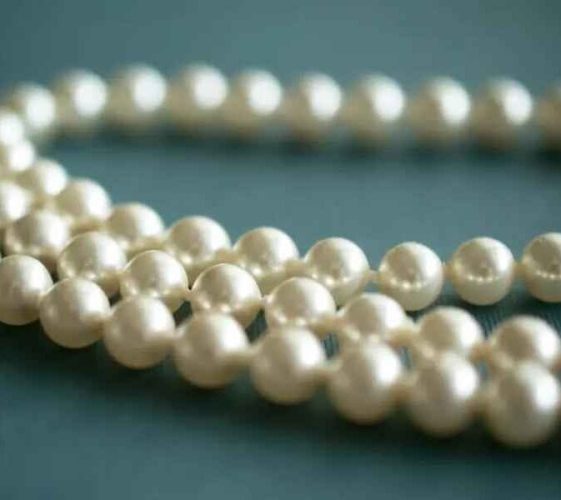 pearl necklaces