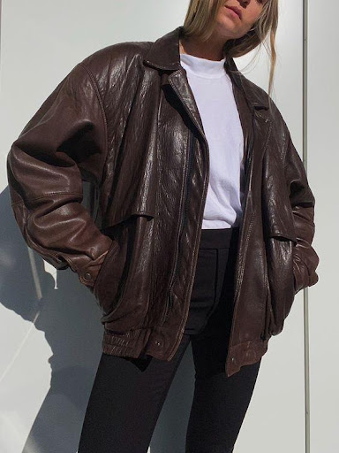 brown bomber jackets