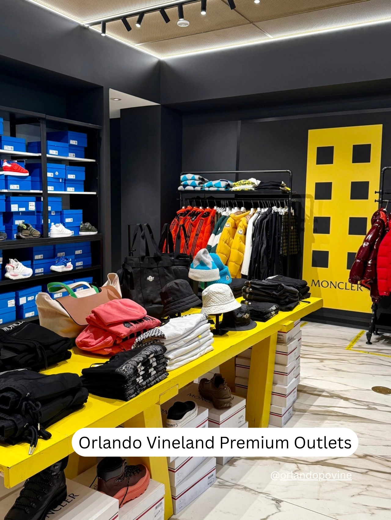 Shopping in Orlando – Explore Orlando Vineland Premium Outlets for luxury brands at outlet prices in an open-air setting.