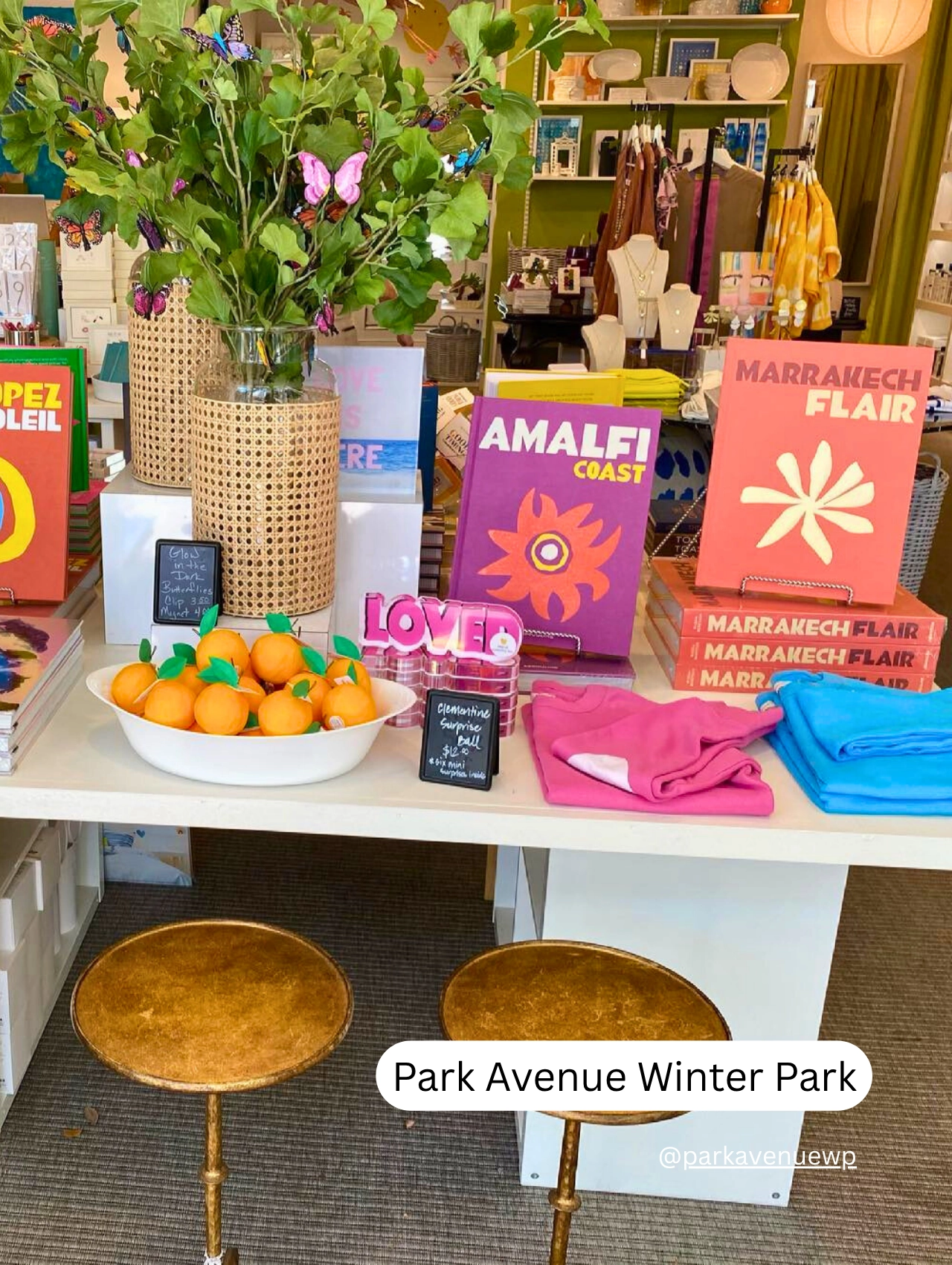 Shopping in Orlando – Explore boutique-style shopping and stylish gifts at Park Avenue Winter Park