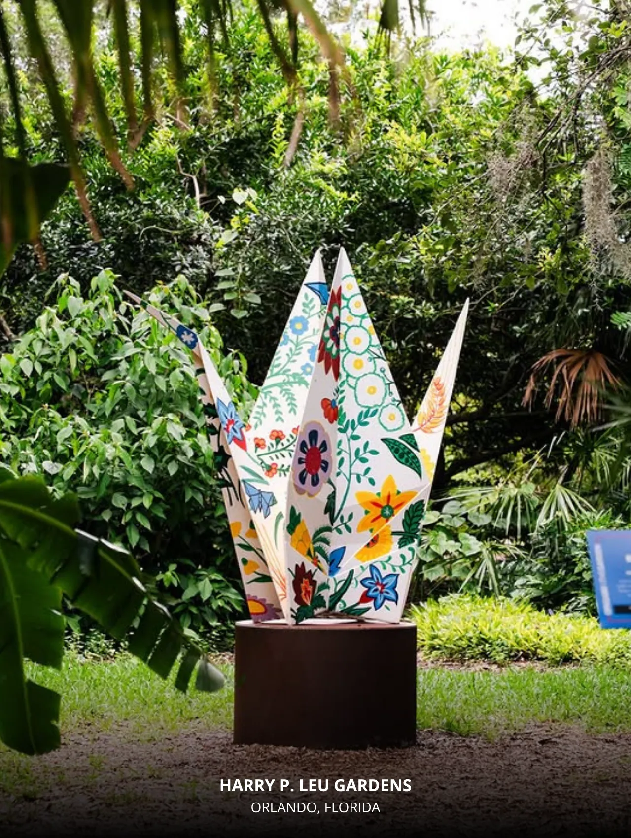Sculpture at Harry P. Leu Gardens – Top Locations In Orlando To Take Beautiful Photos For Your Instagram