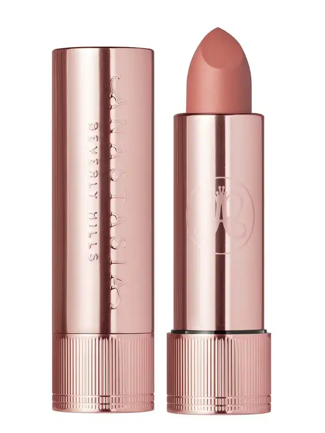 a pink lipstick in a tube