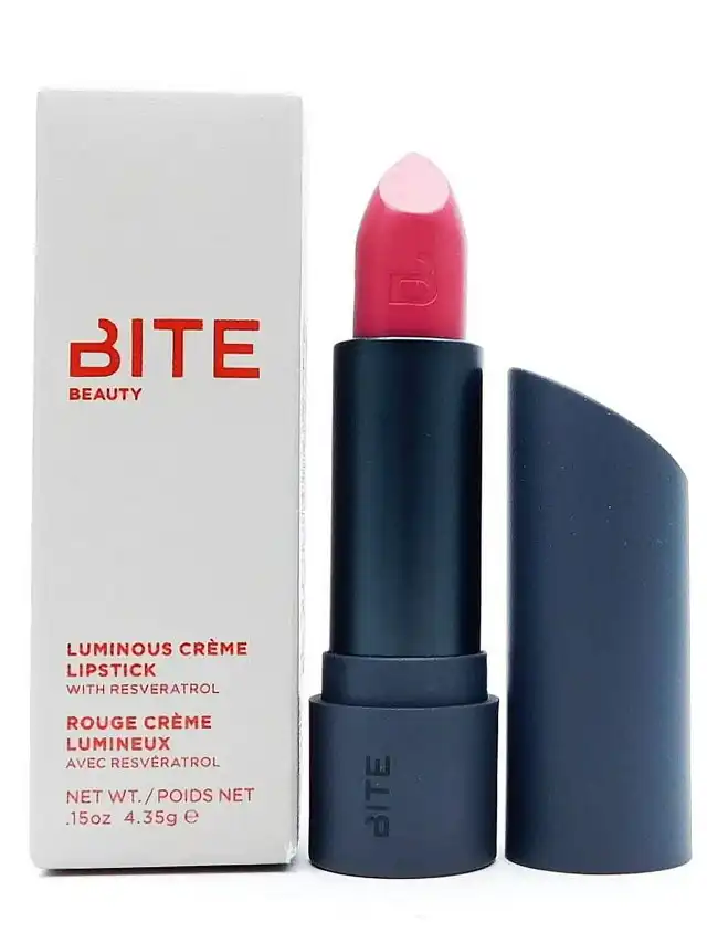 a pink lipstick in a box