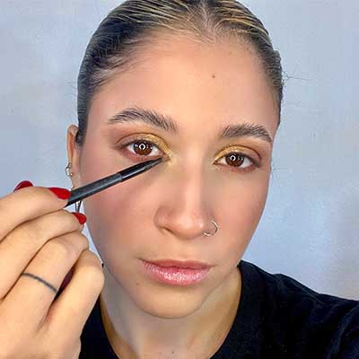 glam eye makeup