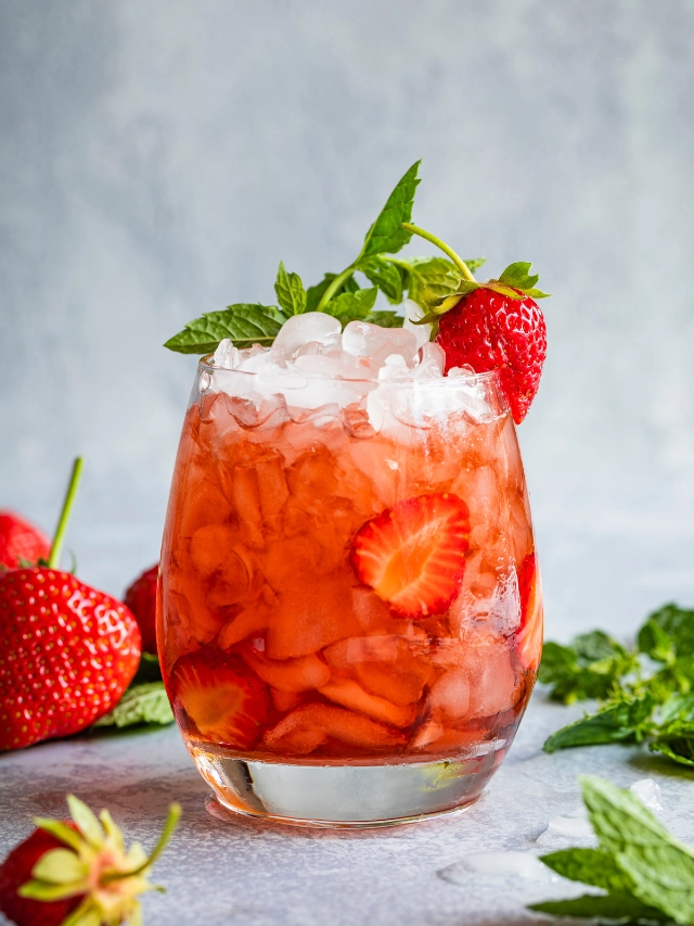 mojito de fresa