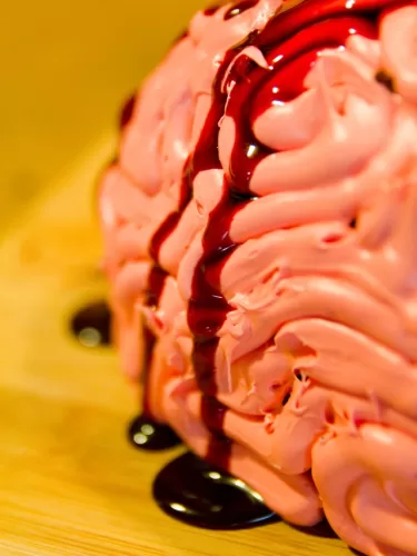 pastel de cerebro