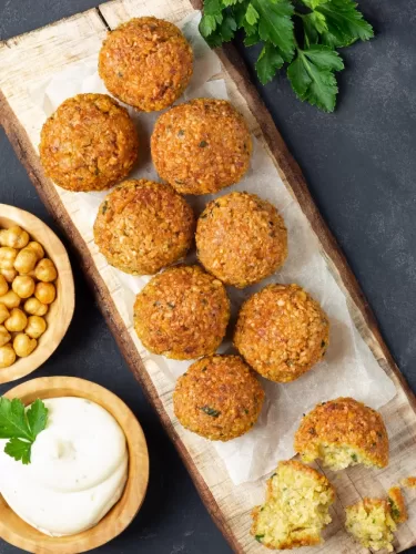 receta de falafel