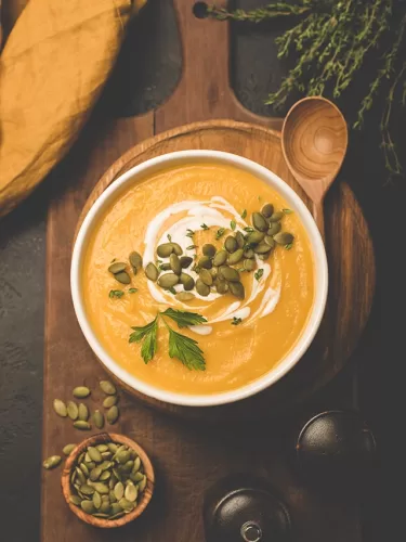 crema de calabaza