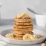 panqueques de avena y plátano