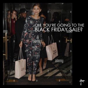 Black Friday Meme 2024 oh youre going to the black friday sale Zendaya Celebrity