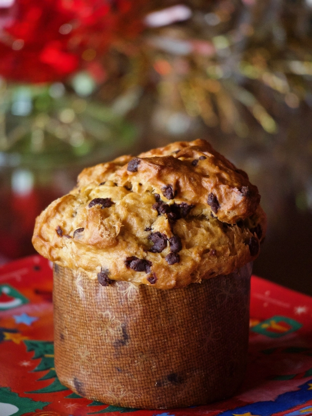 Panettone de chocolate