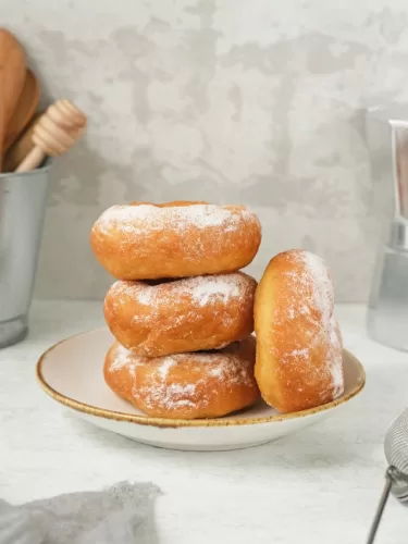 receta para hacer donas de azucar