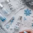 Cómo hacer arte en uñas de invierno