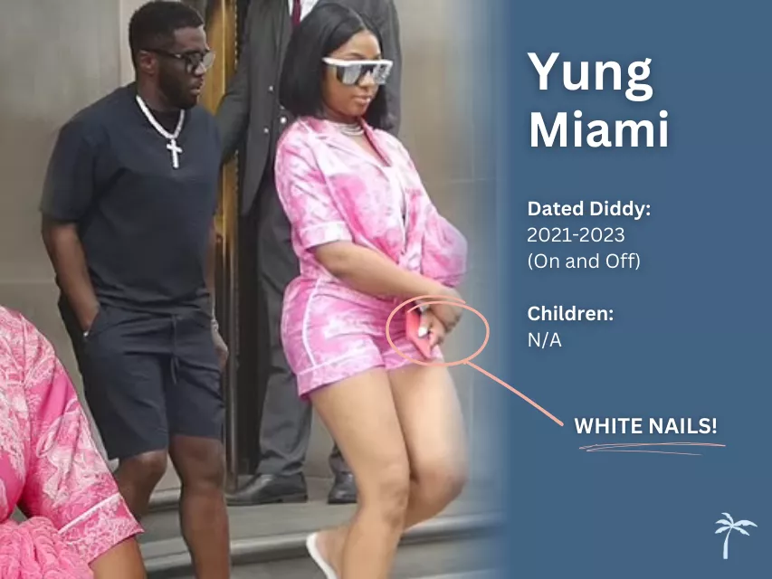 P Diddy Latest News_ P Diddy with Yung Miami - Diddys obsession with white nails 2025