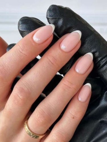 Russian Nail inspo Timeless French Minimalism