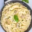 fettuccine alfredo con pollo