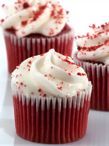 cupcakes de red velvet