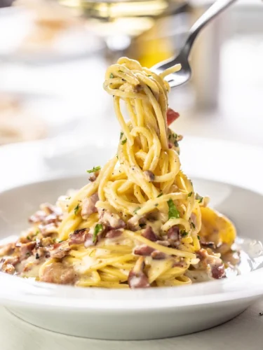 Pasta carbonara