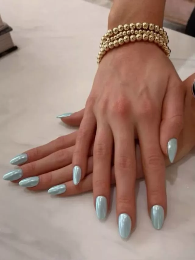metallic nails