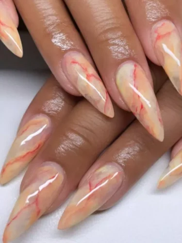 Marble Nails