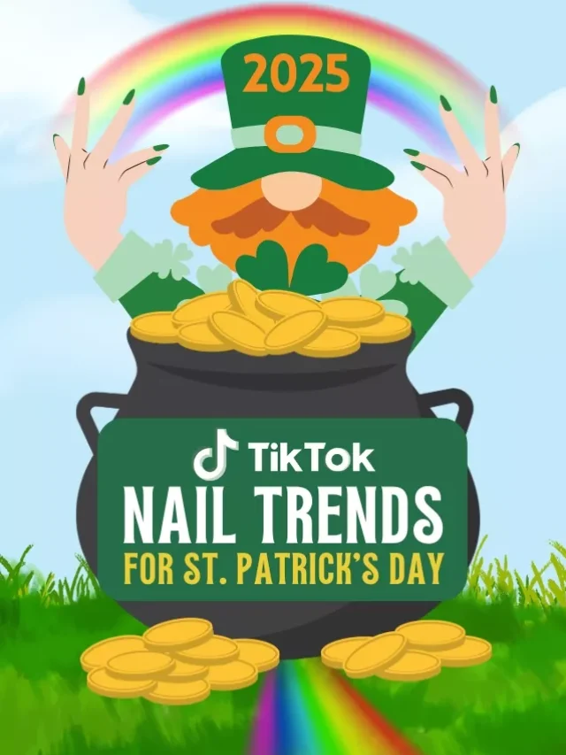 TikTok St Patrick’s Nails 2025