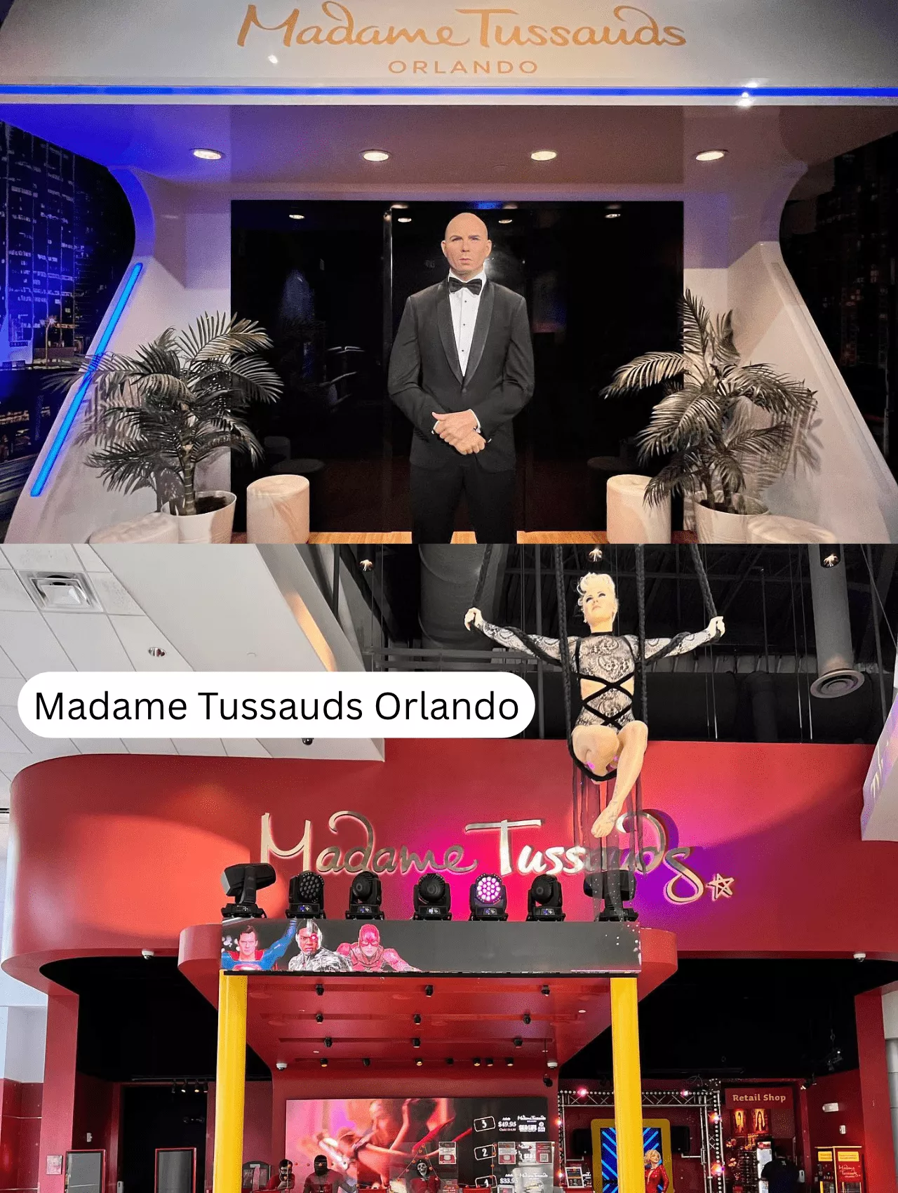 Things To Do In Orlando – Pose with lifelike celebrity wax figures at Madame Tussauds Orlando, one of the top indoor attractions.