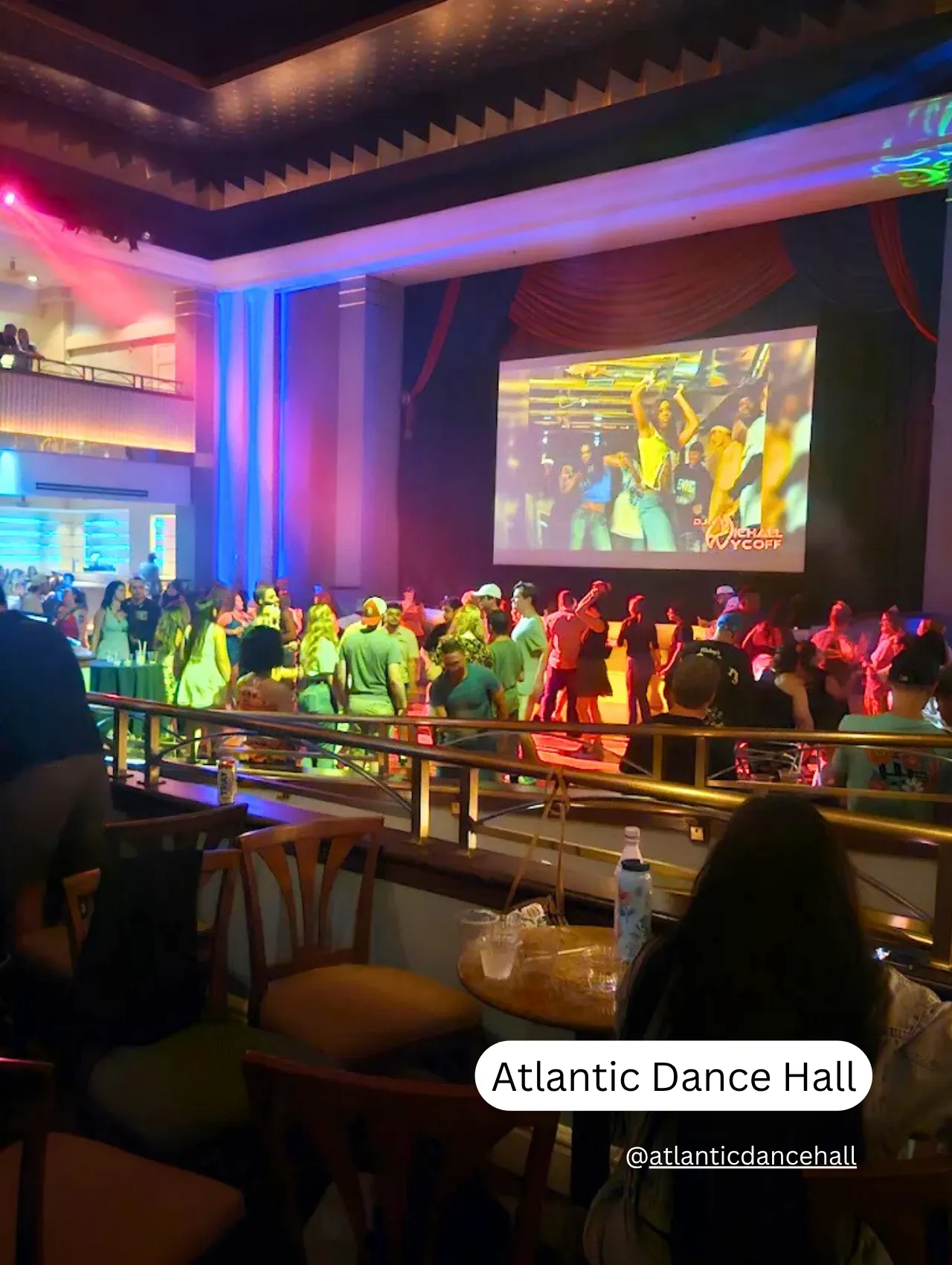 Atlantic Dance Hall vibrant crowd enjoying Orlando night life and Party Near Disney Orlando.