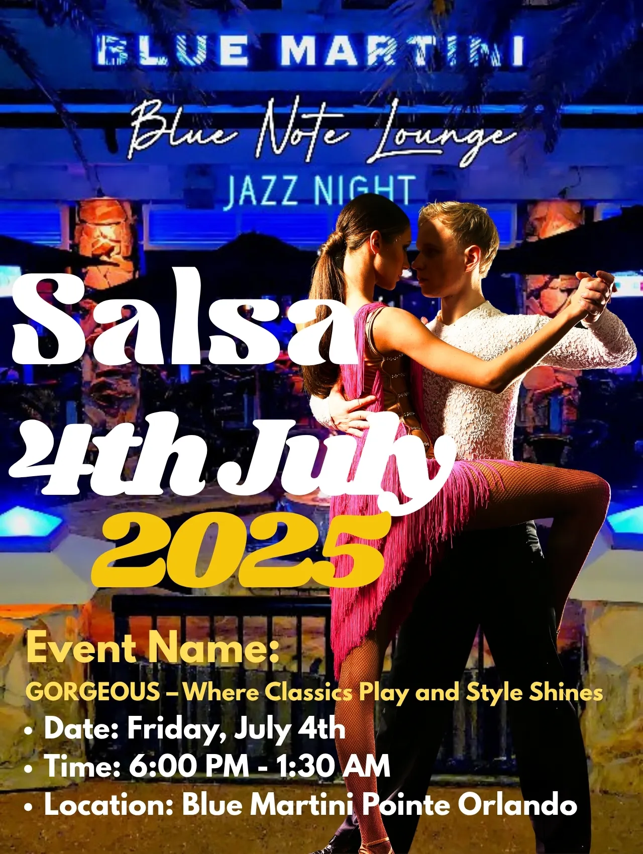 Blue Martini Special Event
