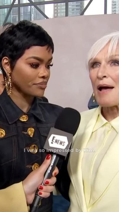 Glenn Close was “impressed” by Kim Kardashian’s acting skillsThe ‘All’s Fair’ cast keep praising Kim Kardashian’s abilities for acting while filming the Ryan Murphy legal drama show.

Glenn and Sarah Paulson have praised Kardashian’s professionalism and commitment, noting Kim was still studying for hew law exam while shooting.

With this A-list ensemble, are you excited to watch this show?

kimkardashian glennclose sarahpaulson teyanataylor allsfair allsfairhulu tvshows besttvshows tvshorts thekardashians disney+ disneyupfront interviews entertainmentnews celeb celebrity celebnews celebritynews celebgossip celebritygossip