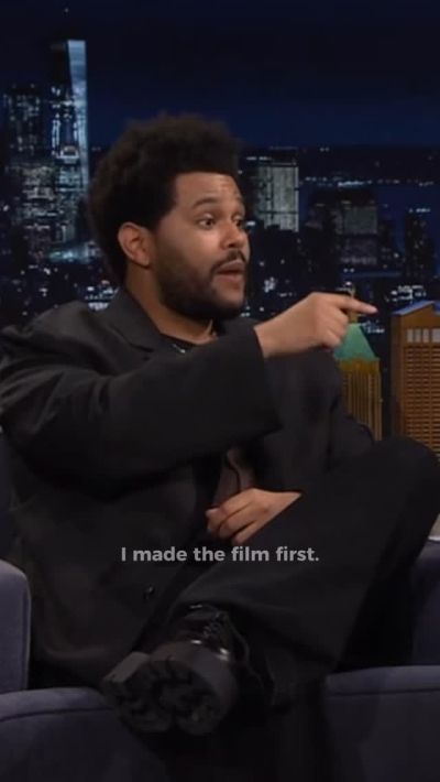 The Weeknd created Hurry Up Tomorrow movie before the albumAbel Tesfaye sits down with Jimmy Fallon to discuss more about his movie ‘Hurry Up Tomorrow’, which premieres today in theaters in the USA.

Surprisingly, his film idea came first, and he was working on the album simultaneously while filming the movie!

Will you be watching Hurry Up Tomorrow this weekend?

theweeknd abeltesfaye hurryuptomorrow barrykeoghan jennaortega movies bestmovies interviews talkshows thetonightshow jimmyfallon entertainmentnews celeb celebrity celebnews celebritynews celebgossip celebritygossip
